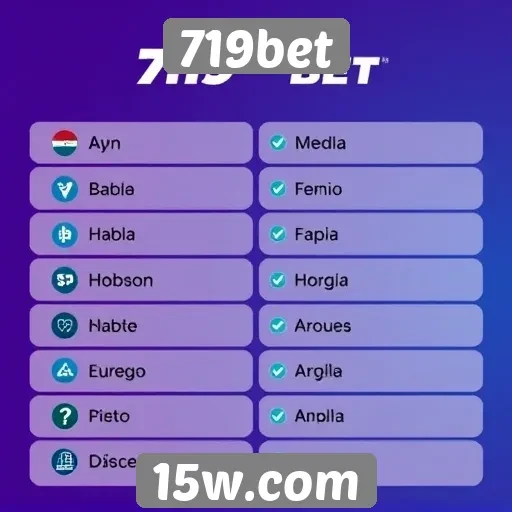 Métodos de pagamento aceitos pela 719bet